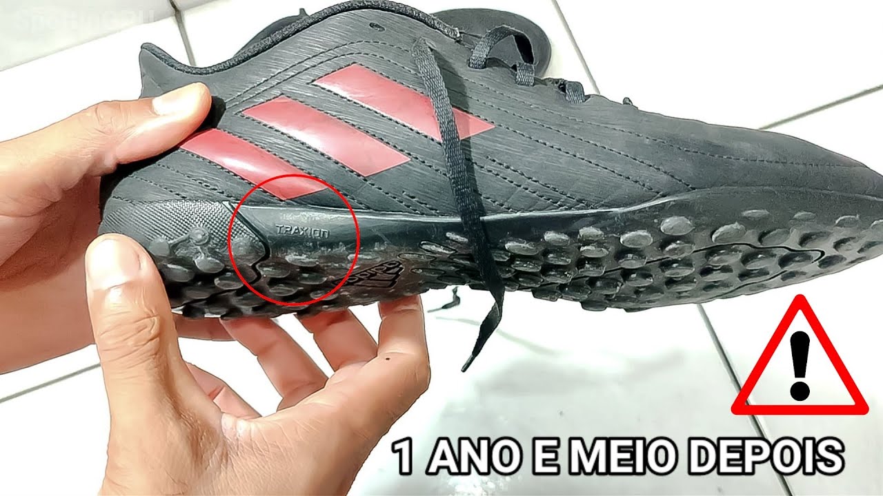 CHUTEIRA ADIDAS DEPORTIVO TF  SOCIETY | VEJA ESTE VÍDEO ANTES DE COMPRAR