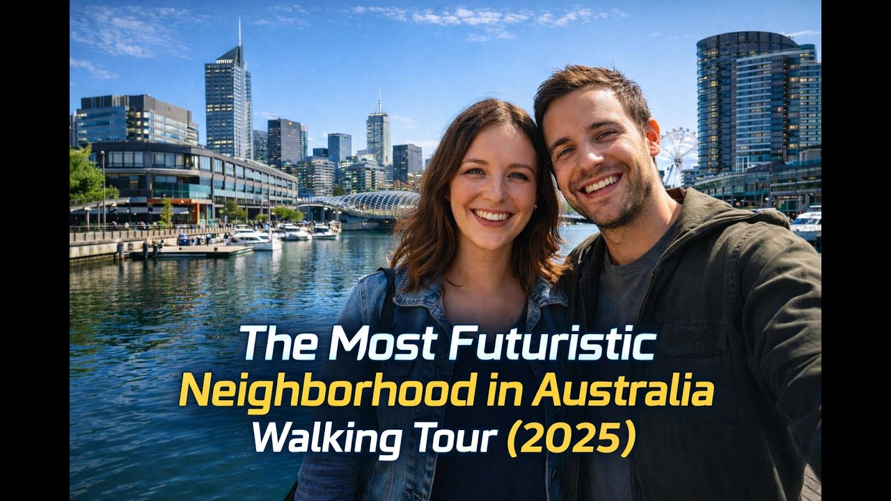 The Most Futuristic Neighborhood in Australia - 4K Tour