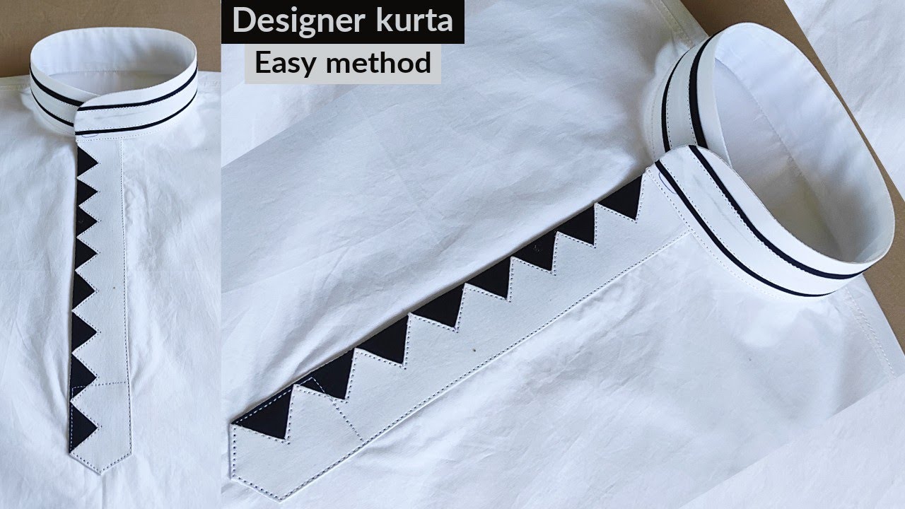latest designer kurta stitching  for youngers || sew a designer kurta totally understand method ||