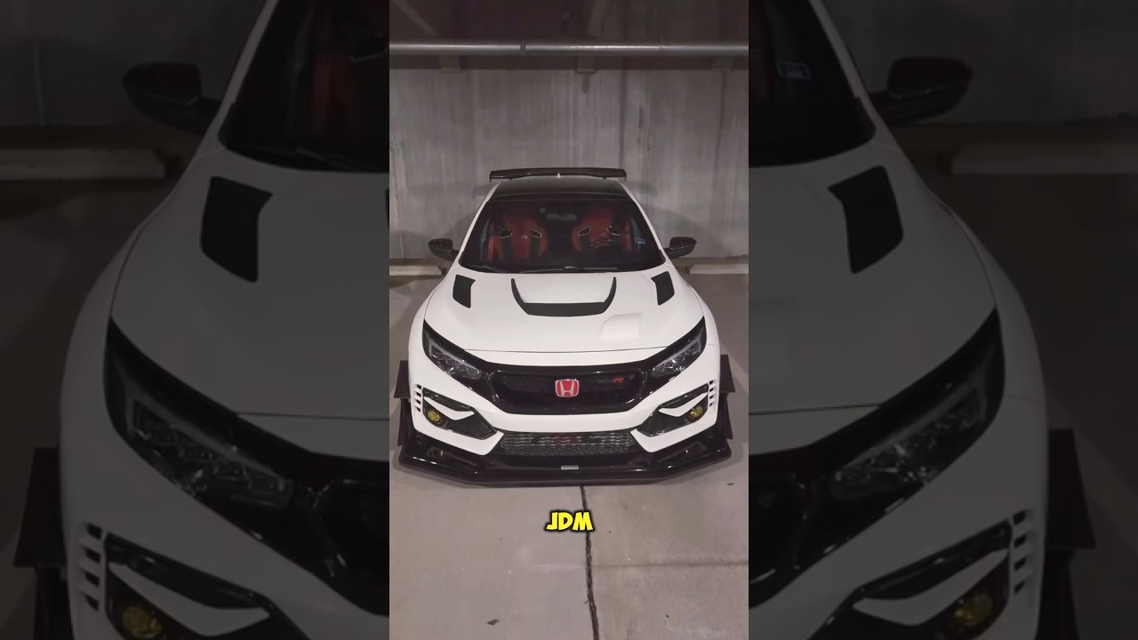 FK8 Type R: The Daily Driver That Eats Track Days! #jdm #cars #viralvideo