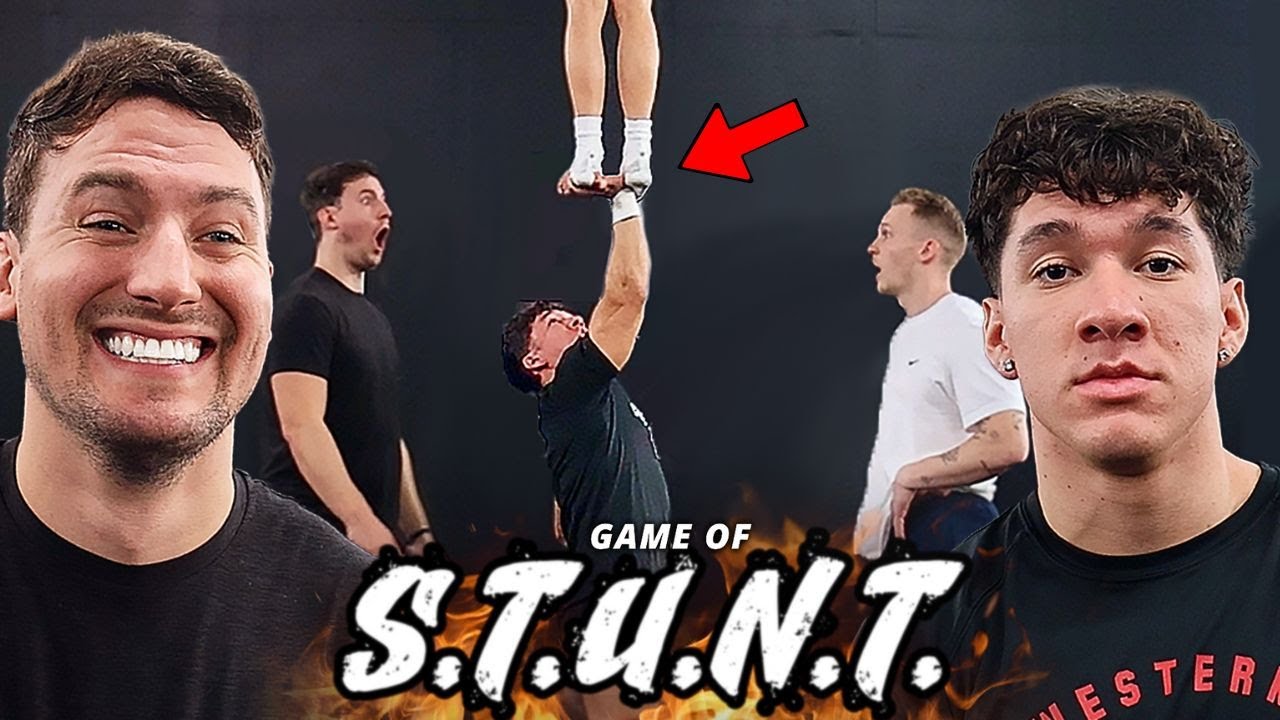 INSANE CHEER STUNTING GAME!!