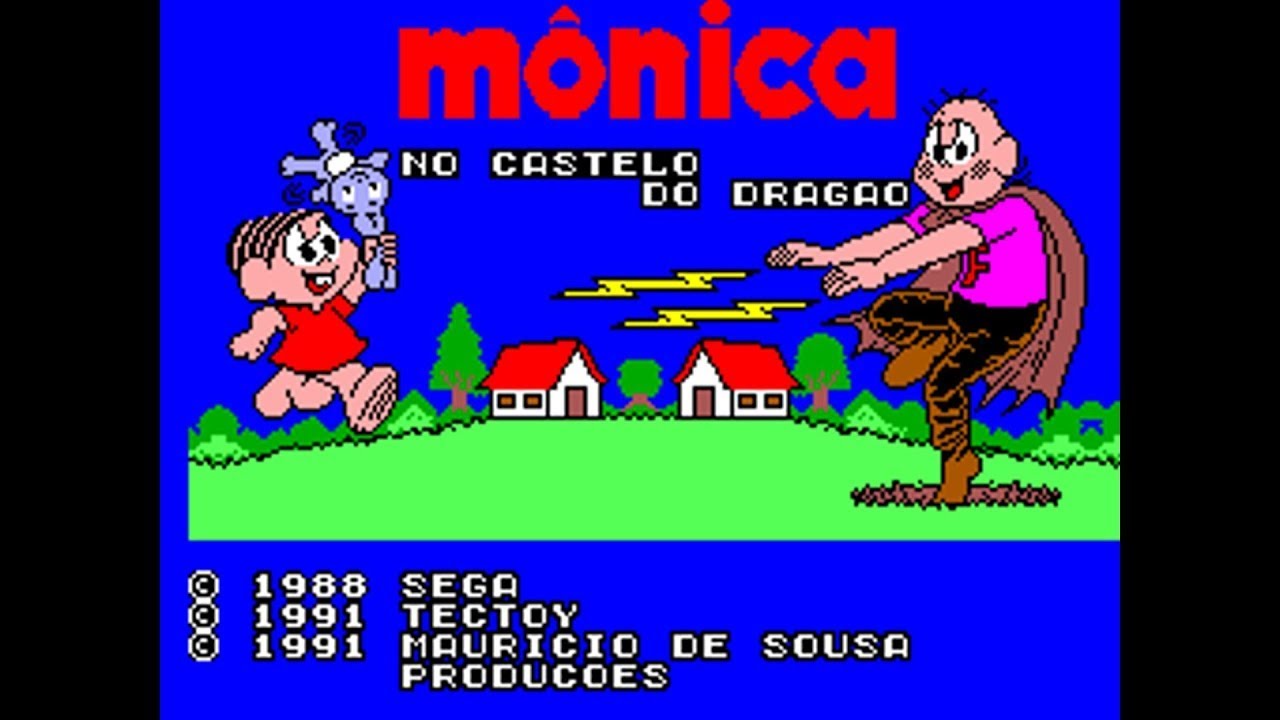 Моника в замке дракона [Полное прохождение на Sega Master System] (1991) Tectoy