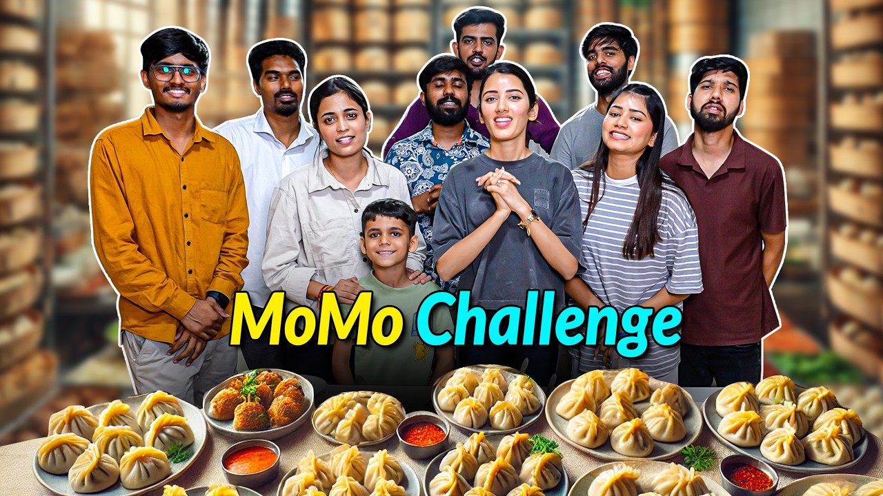 Finally MOMO Challenge is Here 🥟 | Lakhneet BTS