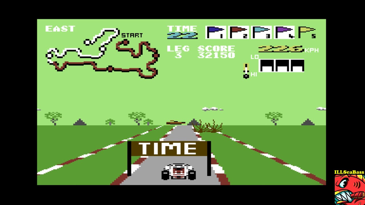 Buggy Boy: East COMMODORE 64 - 63,790