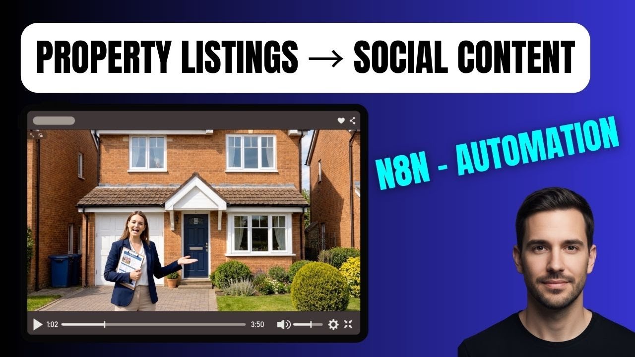 AI Avatar Property Videos in n8n (Image + Details → Finished Video)