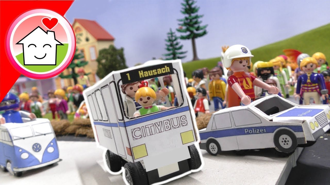 Playmobil Film Familie Hauser beim verrückten Seifenkistenrennen - Video für Kinder