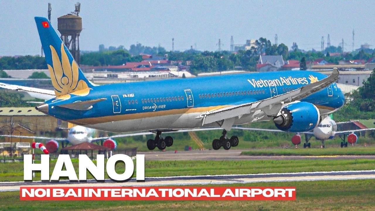 🇻🇳✈️ Hanoi Plane Spotting You Must See! (HAN/VVNB)