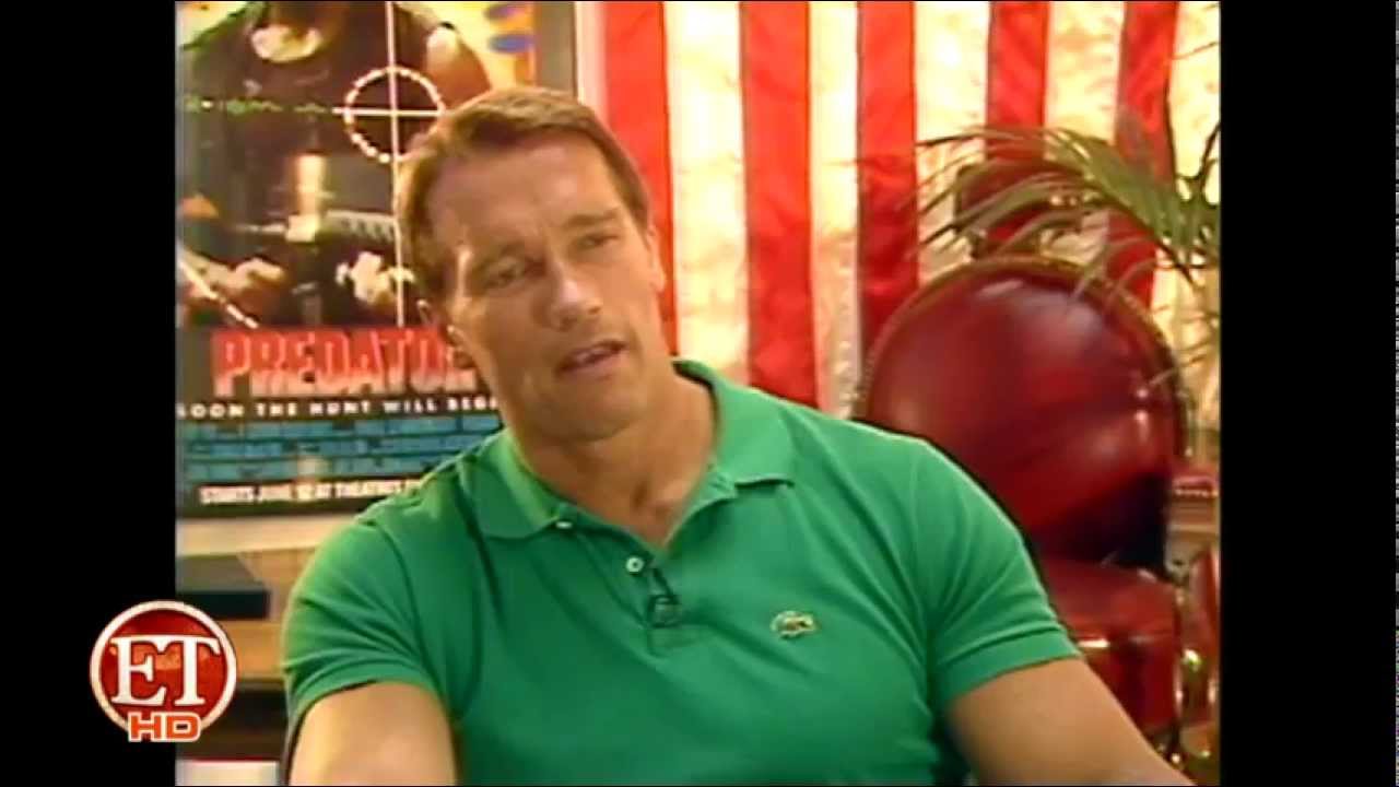 Schwarzenegger and Kevin Peter Hall (Predator interview)