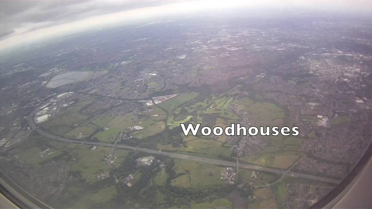 Landing at Manchester Airport, Greater Manchester, England - 3rd July, 2016