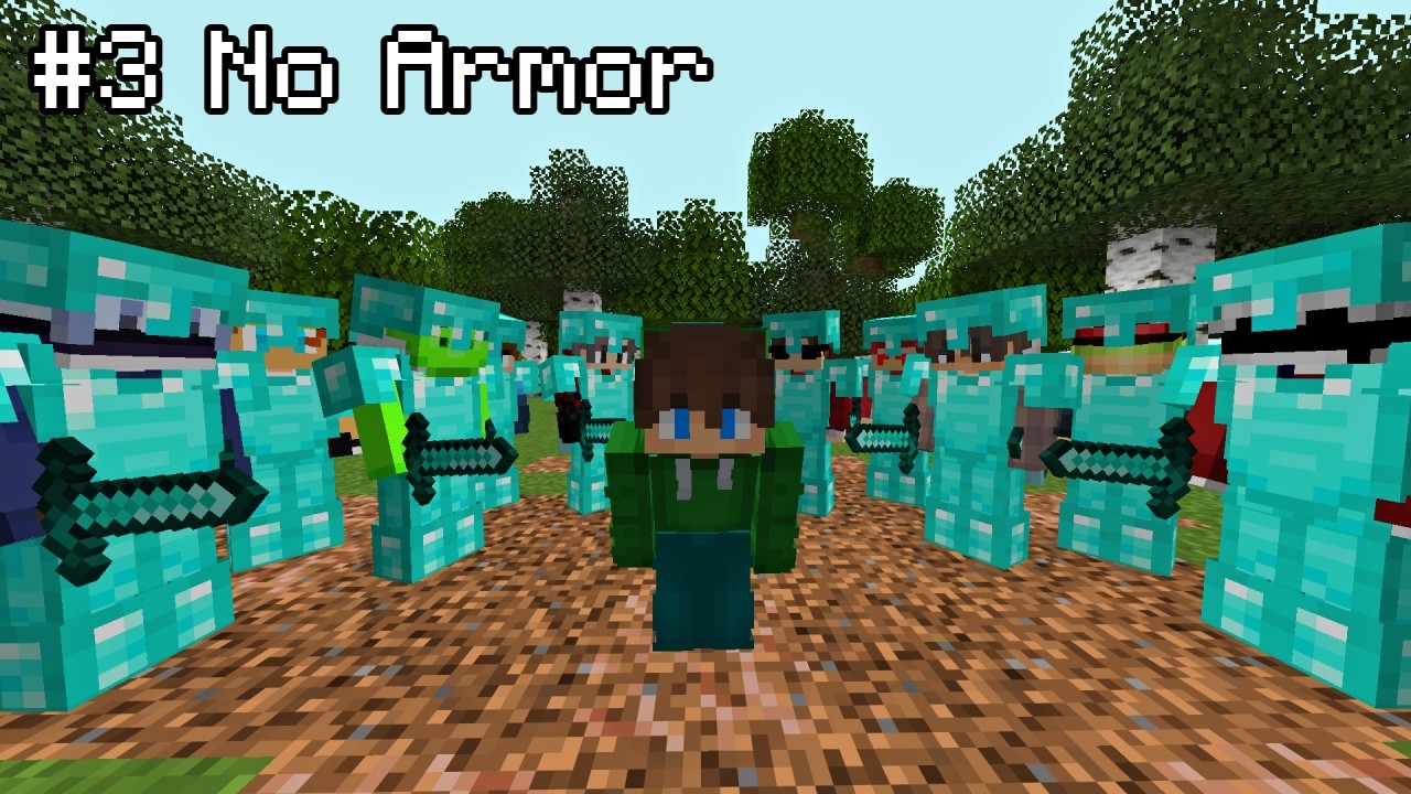 Я выполнил ваши ХУДШИЕ задания в Minecraft...