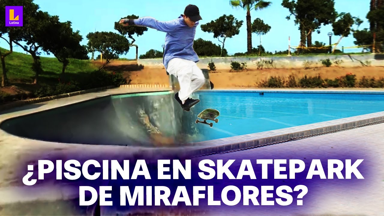 Proponen hacer una piscina en skatepark de Miraflores: Este es el plan de la Municipalidad
