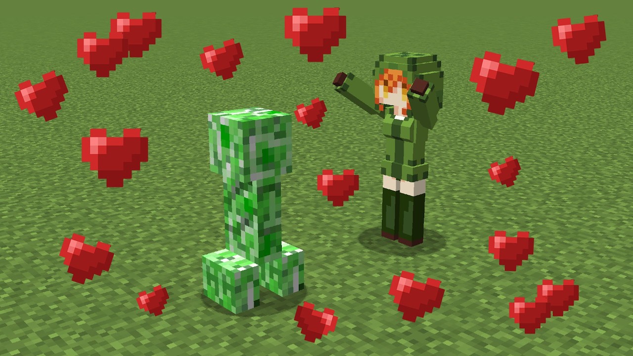 creeper + creeper girl
