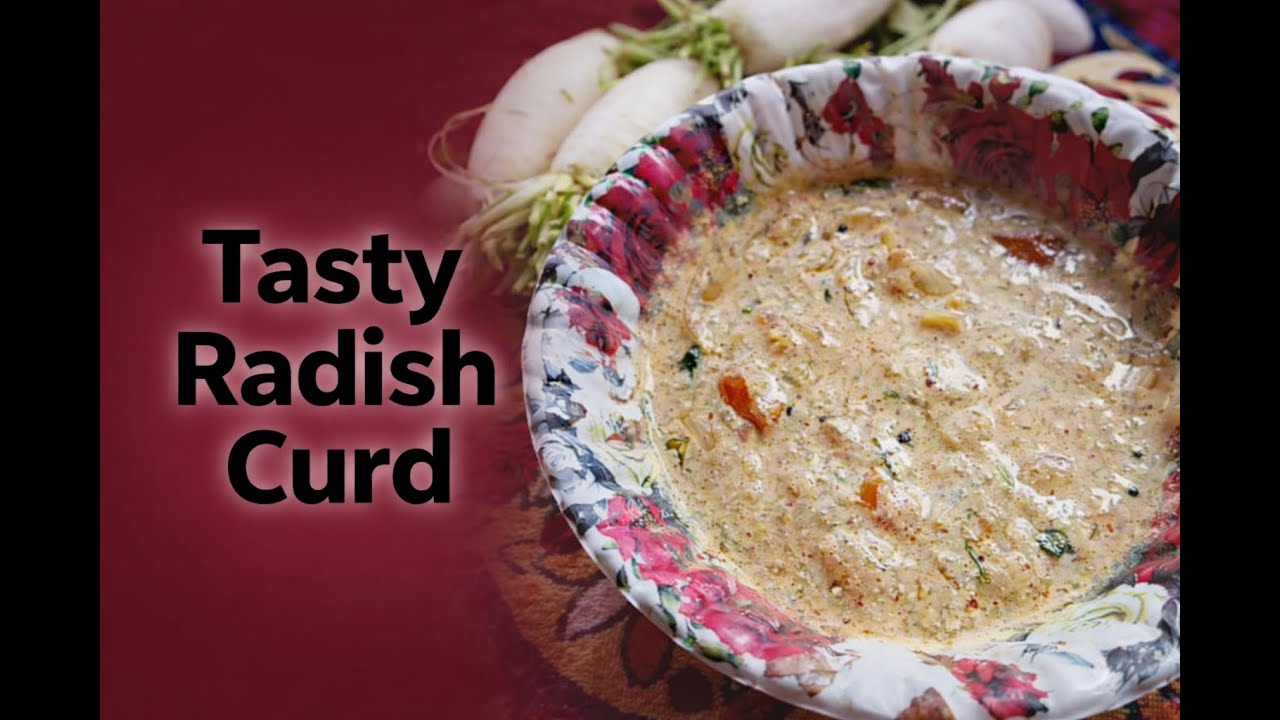 ಮೂಲಂಗಿ curry# radish curd recipe # quick recipe#