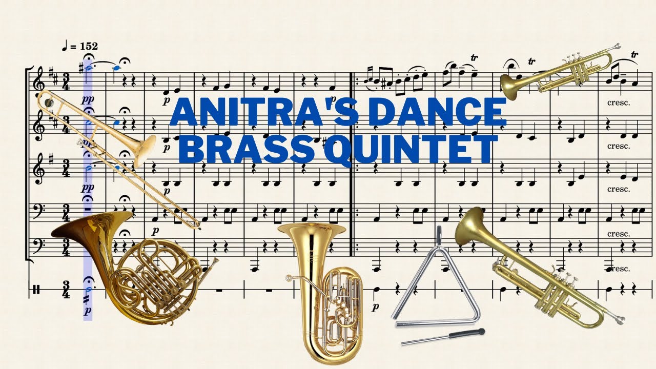 Anitra's Dance Brass quintet
