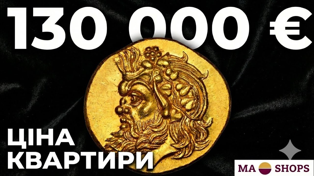 ТОП-10 Монет на MA-Shops: Від Пробної Гривні до Золота за 130 000 💶!