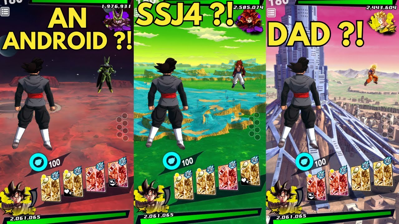 LF Transforming Goku Black Специальные цитаты и взаимодействия Цитаты и взаимодействия Dragon Bal...