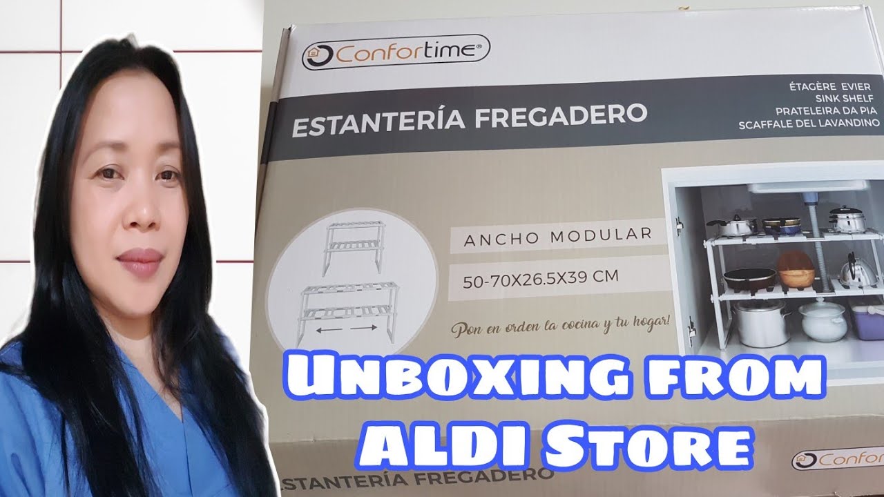 ESTANTERíA FREGADERO- Unboxing / ALDI Store / Kitchen hacks  || Lilibeth Irinco