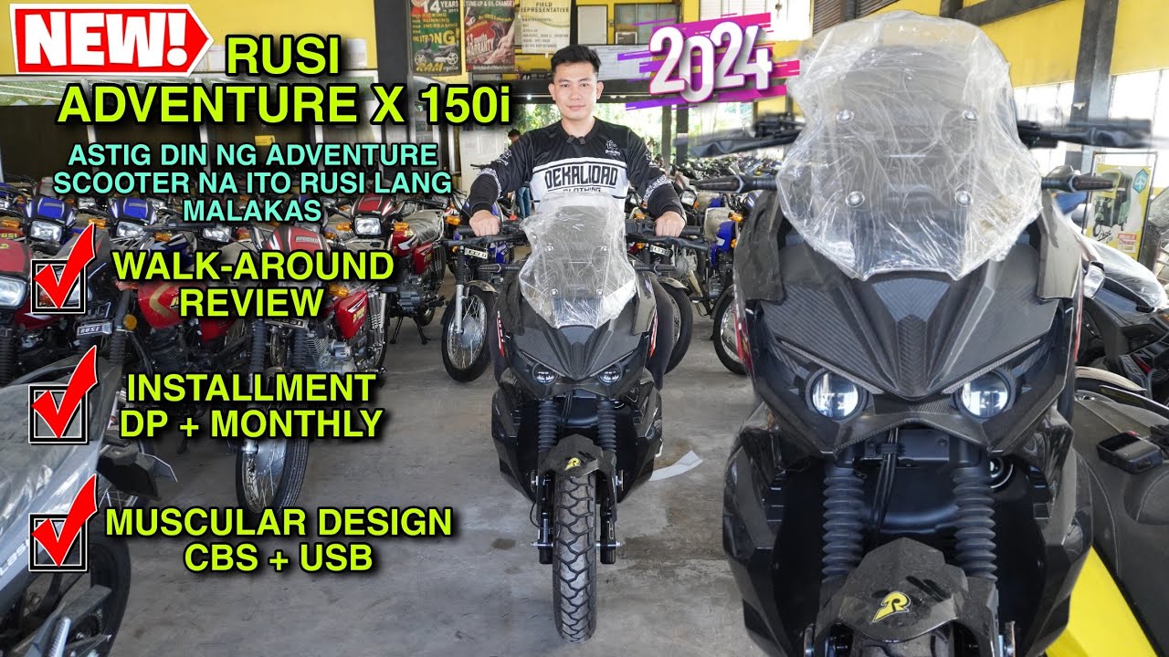 RUSI ADVENTURE X 150 Fi Malupit Din Ang ADV na ito May Sariling Design