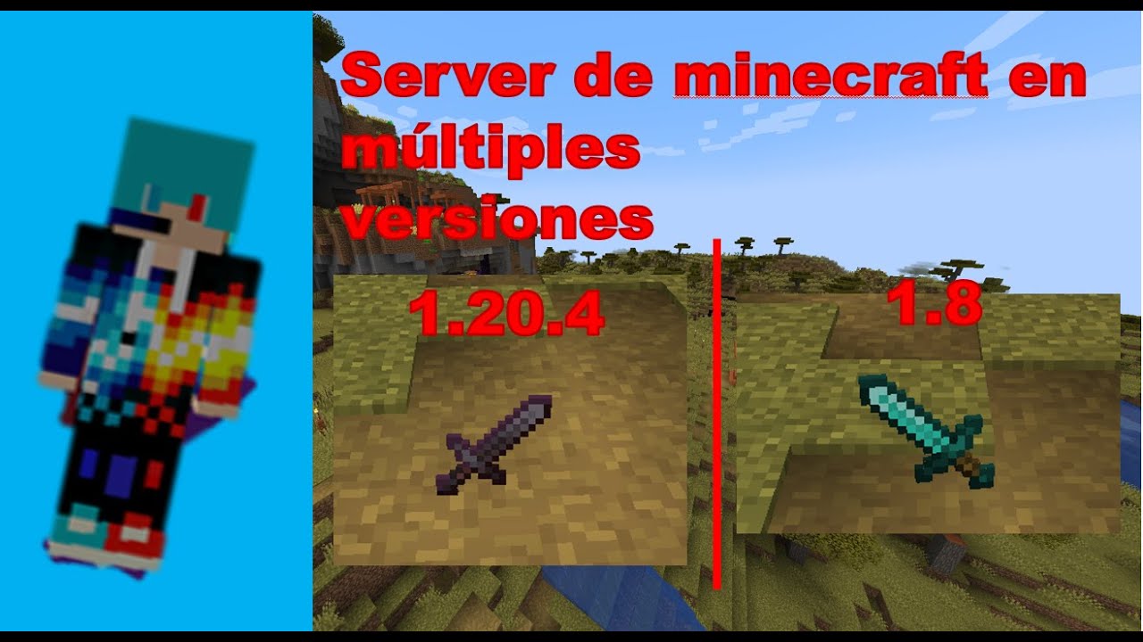 Server de minecraft en multiples versiones | @sebasowo