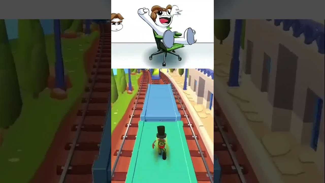 drawn mask Ladr&atilde;o de comida 1 #shorts #drawmask #subwaysurfers cr&eacute;ditos: @DrawnMaskOficial
