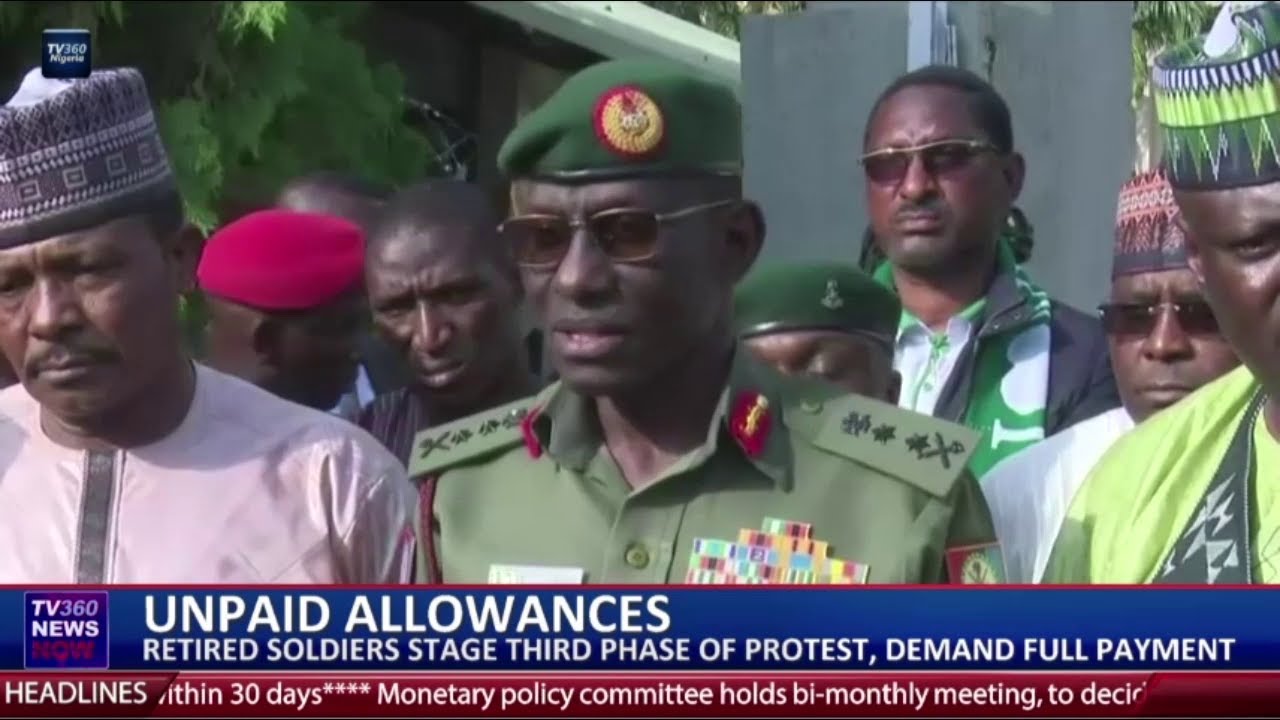 Chief of Defence Staff, General Lucky Irabor appeals to&nbsp;Military veterans&nbsp;to call off protest