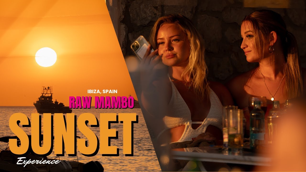 RAW CAFÉ MAMBO SUNSET Experience ASMR Relaxing Mid Summer Vibes