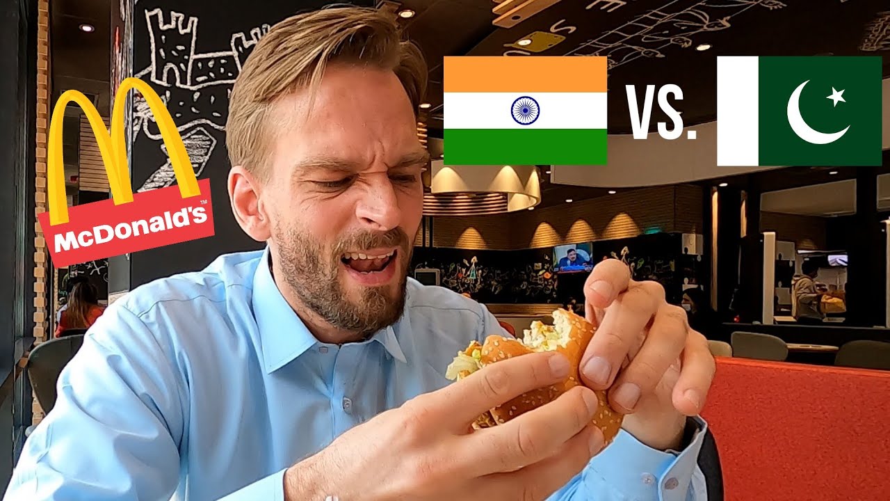McDonald's в Индии или Пакистане: где лучше? Я летал в оба! 🍔