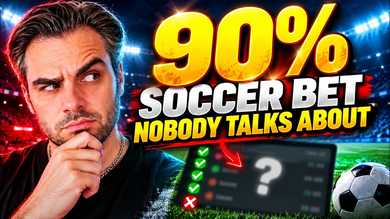 I Found A Soccer Bet That Wins 90% of the Time