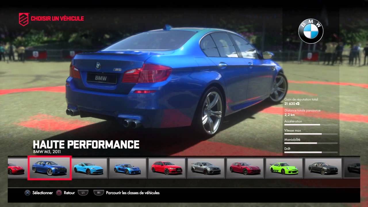 Driveclub all car list