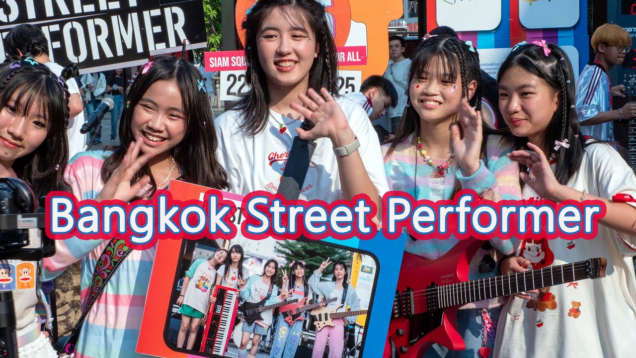 Zizters Band - บันทึกการแสดงสด Bangkok Street Performer Festival 2025 l 4K