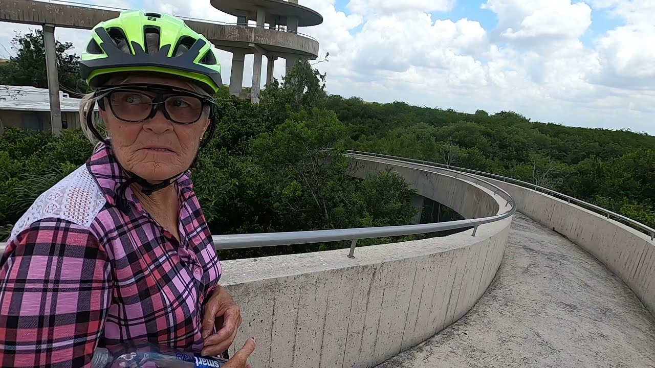 Shark Valley Observation Tower in Everglades National Park 