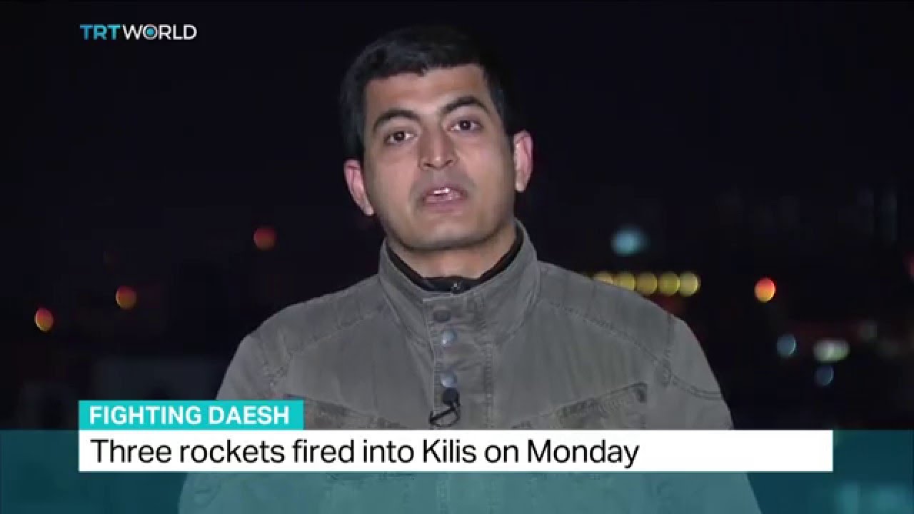 Three rockets fired into Kilis on Monday, Ali Mustafa reports from Kilis, Turkey