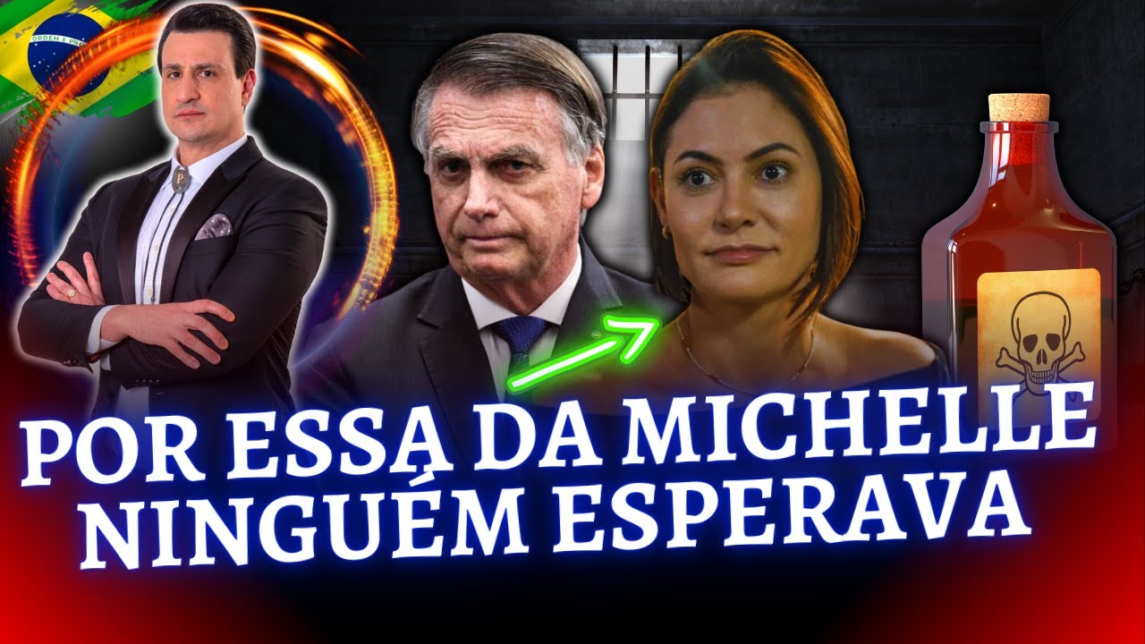 Pavinatto tráz informação chocante sobre Michelle Bolsonaro