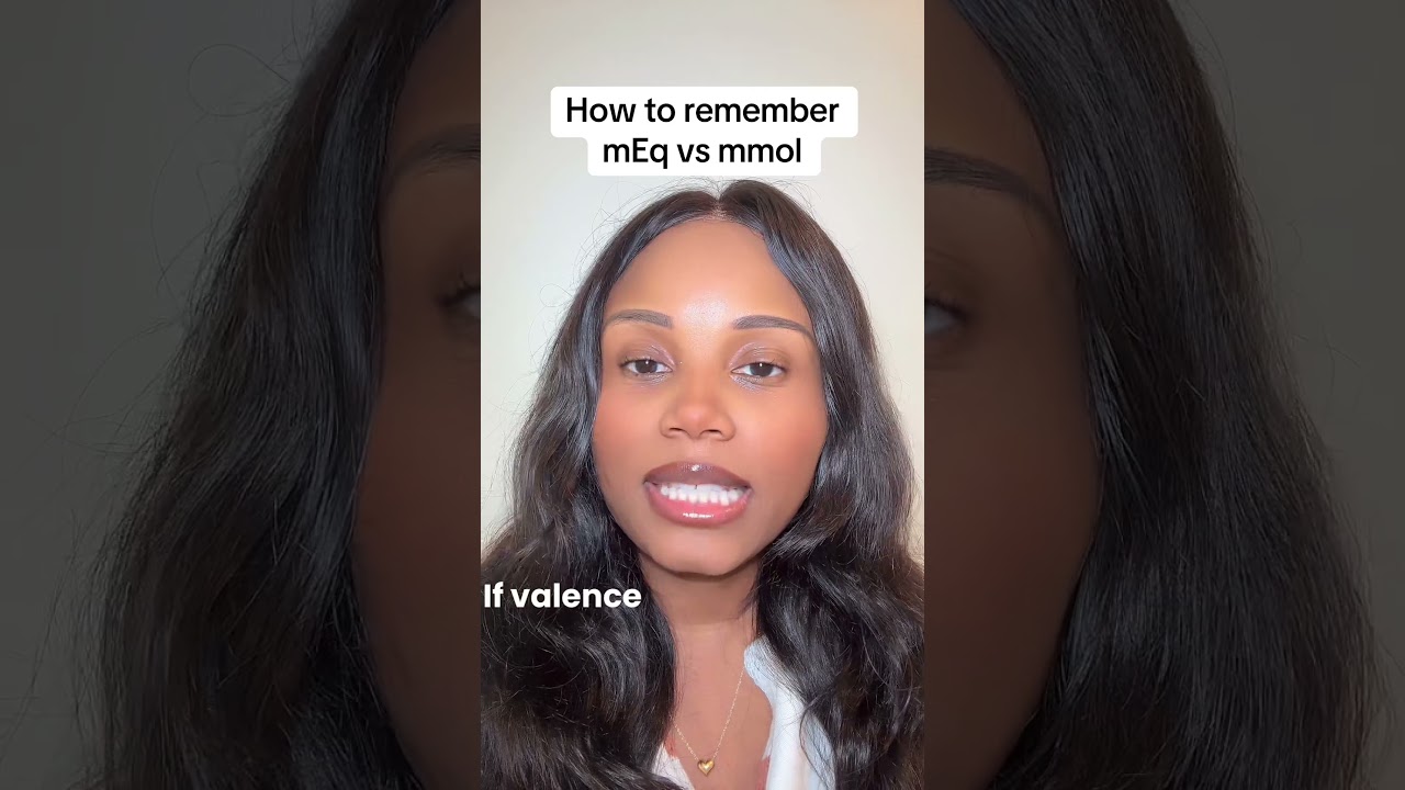 мЭкв и ммоль 