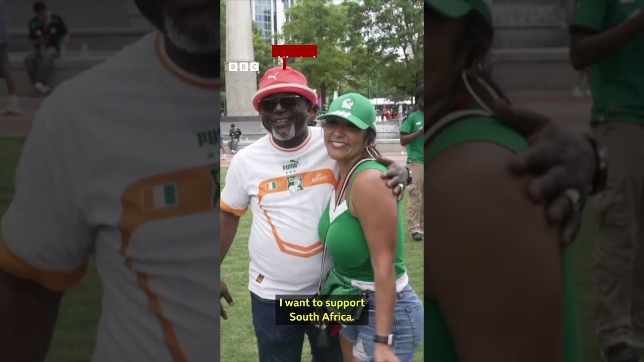 World Cup: Cheering against their own? How Africans turned on 🇿🇦 - BBC Africa