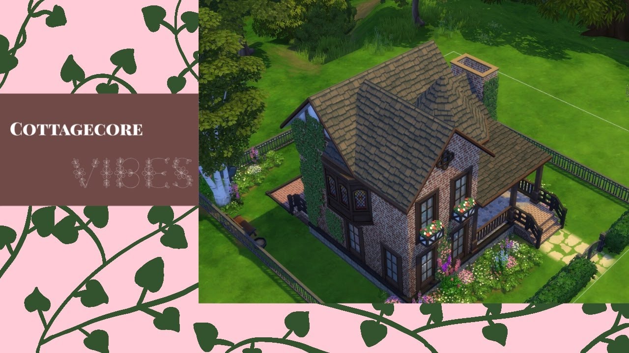 I Built a Cottagecore Style Home in The Sims 4