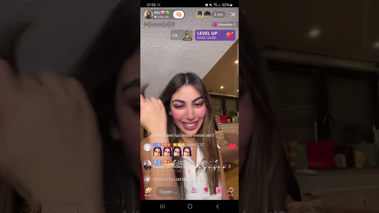 لايف ميا ورحاب والعشواءي يدبروا عريس 😂
