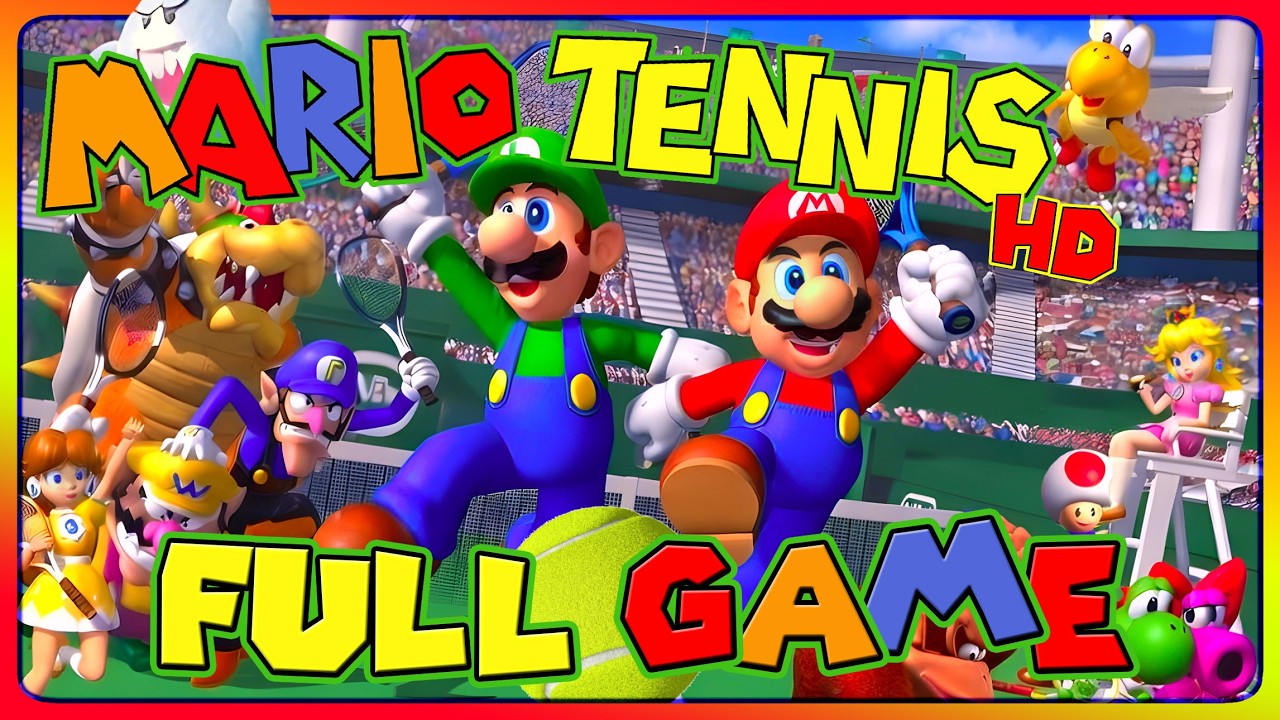 Mario Tennis 64 FULL GAME Longplay (Nintendo 64) HD 4K