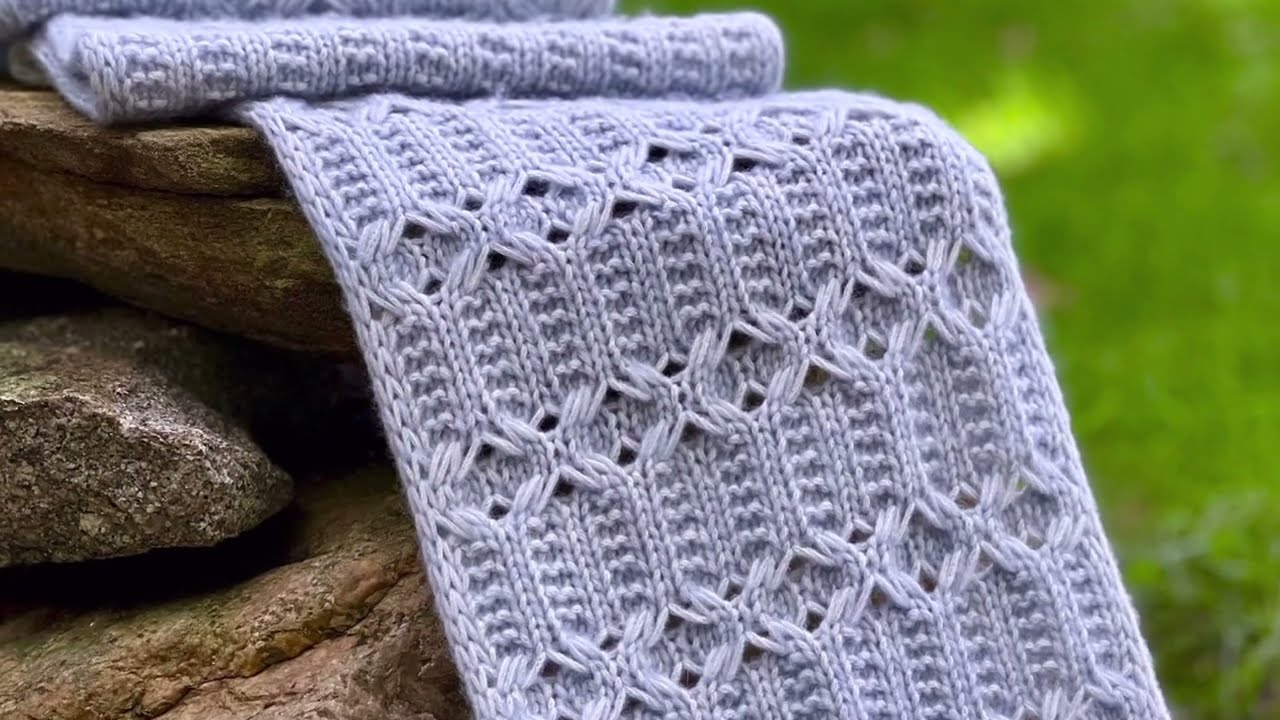 Knitting Cables with Elongated Stitches: 2/2 LC and 2/2 RC
