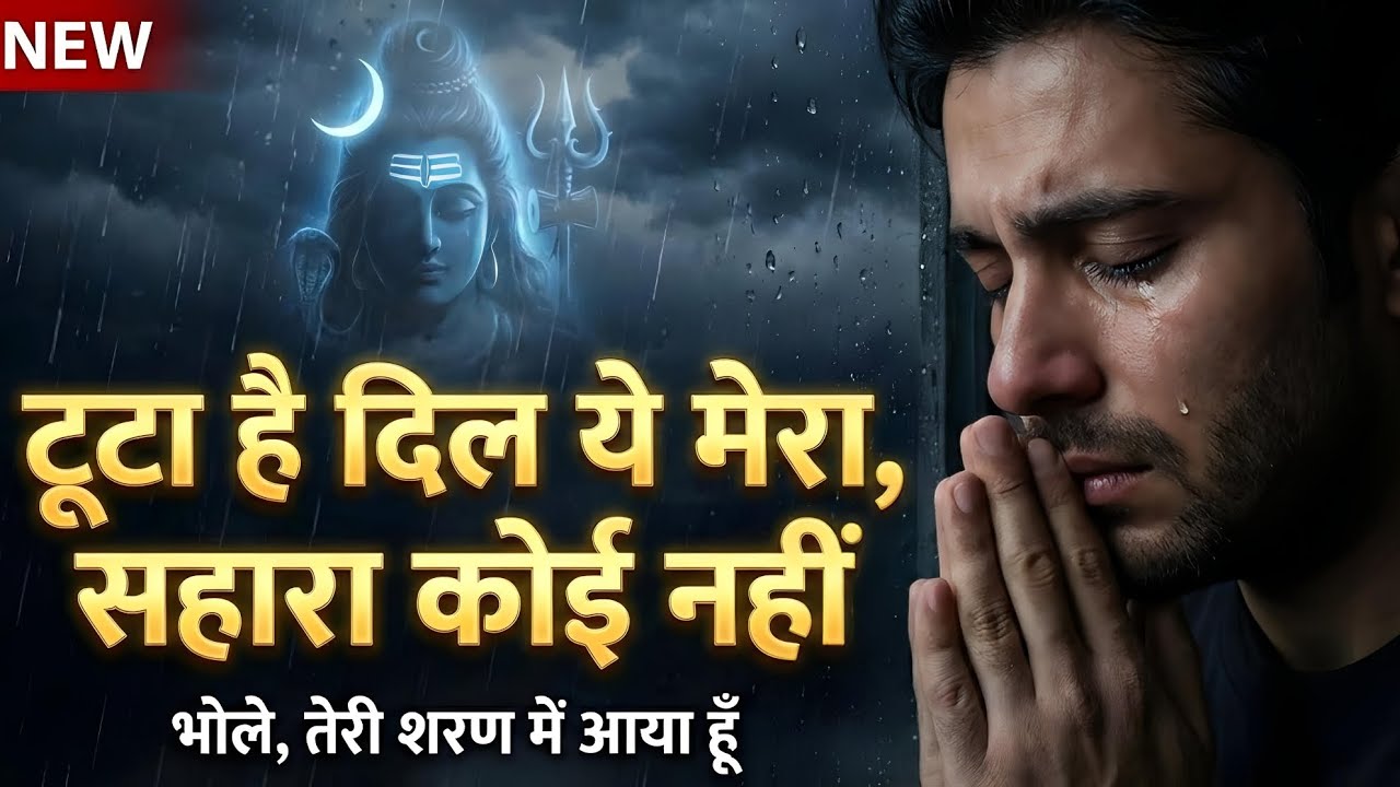 ​टूटा है दिल ये मेरा, सहारा कोई नहीं 😭 | Very Sad Mahadev Bhajan | 2026 #new #song #trending 