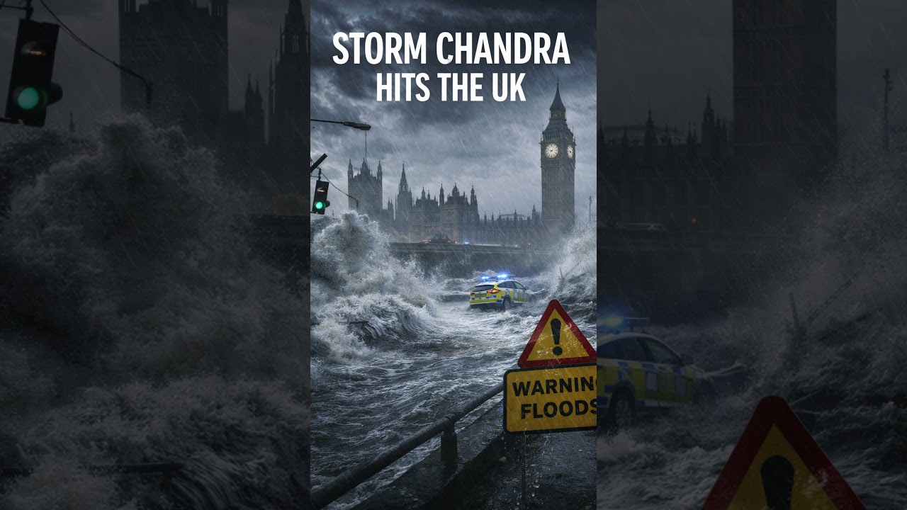 UK Faces One of the Worst Storms of the Year | Storm Chandra