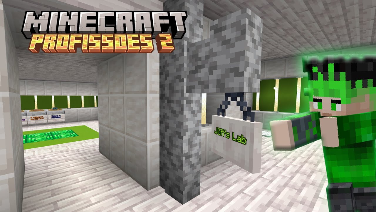 ✨ A MELHOR BASE SECRETA DE TODAS! - Minecraft Profissões 2