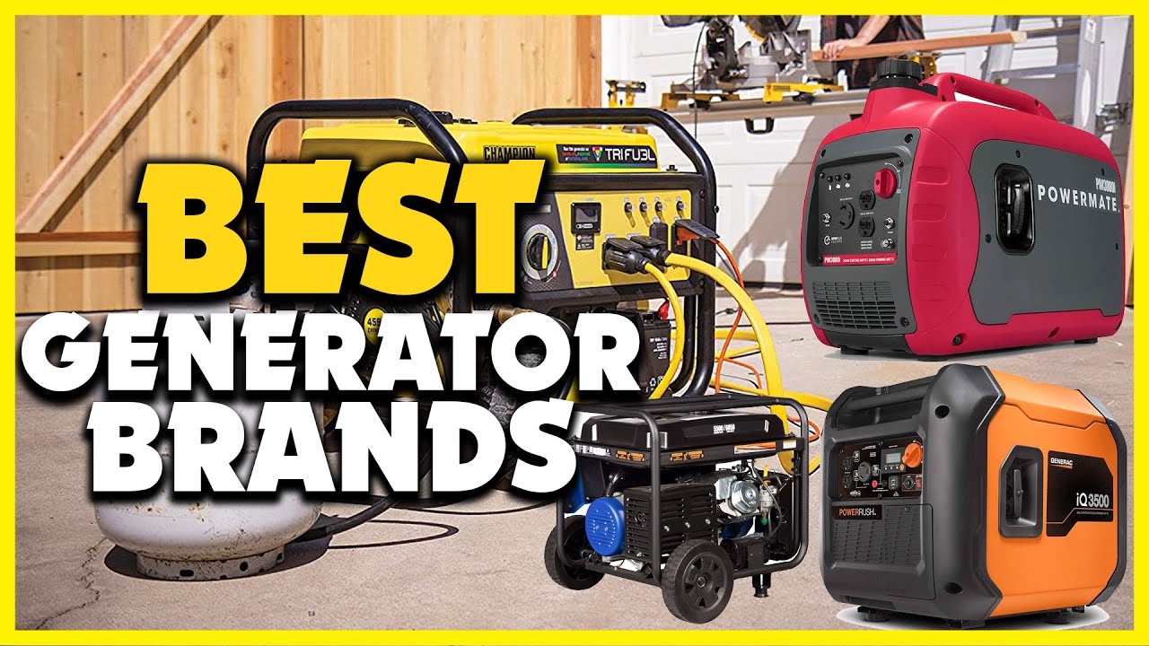 ✅Top 5 Best Generator Brands You Must Know in 2025