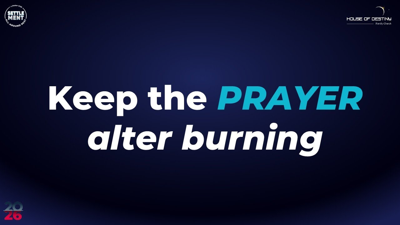 Keep The Prayer Altar Burning; Pastor Musa Motloung - 25 January 2026