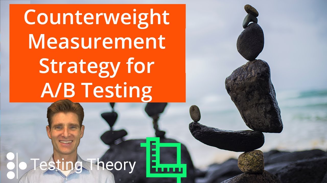 Counterweight Measurement Strategy for A/B Testing