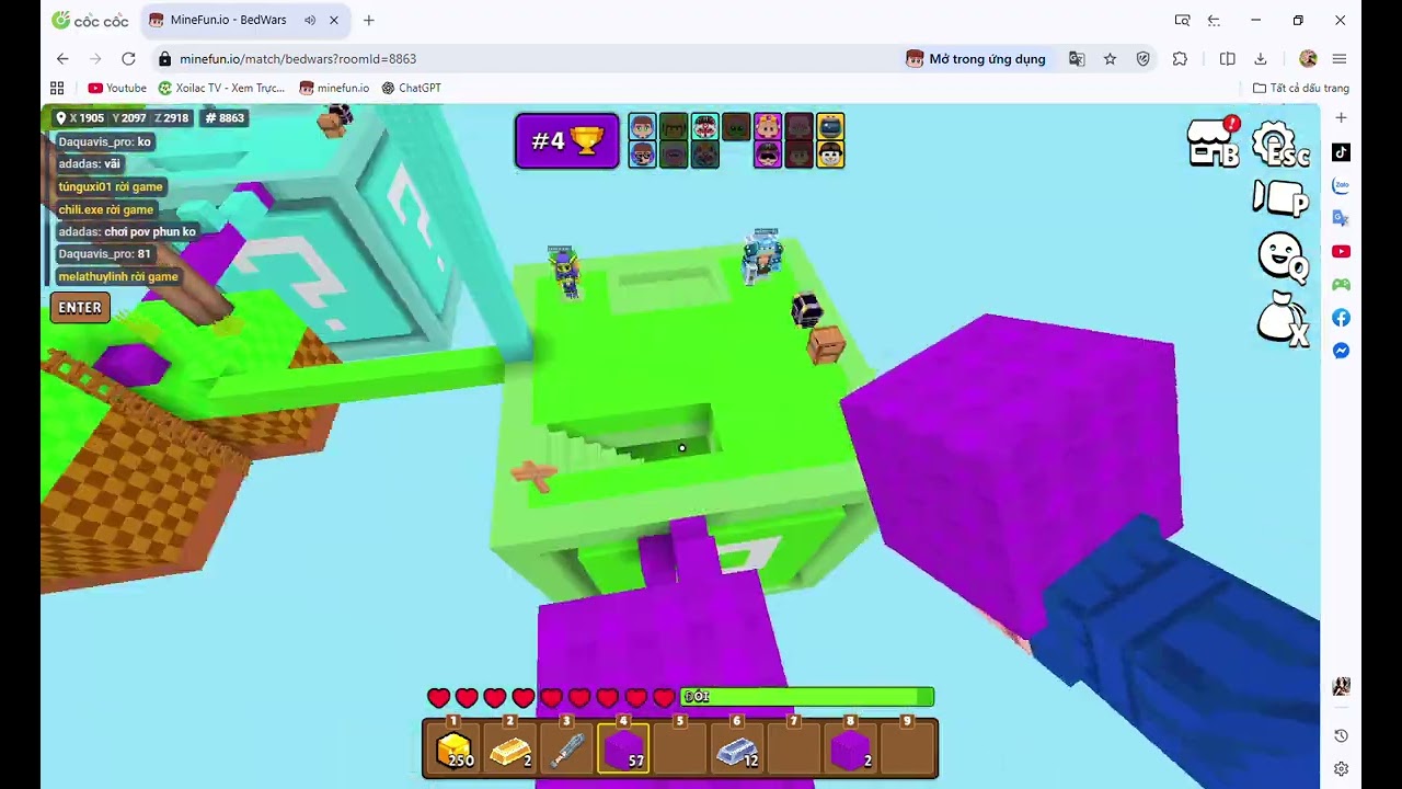 MineFun io | BedWars ...................