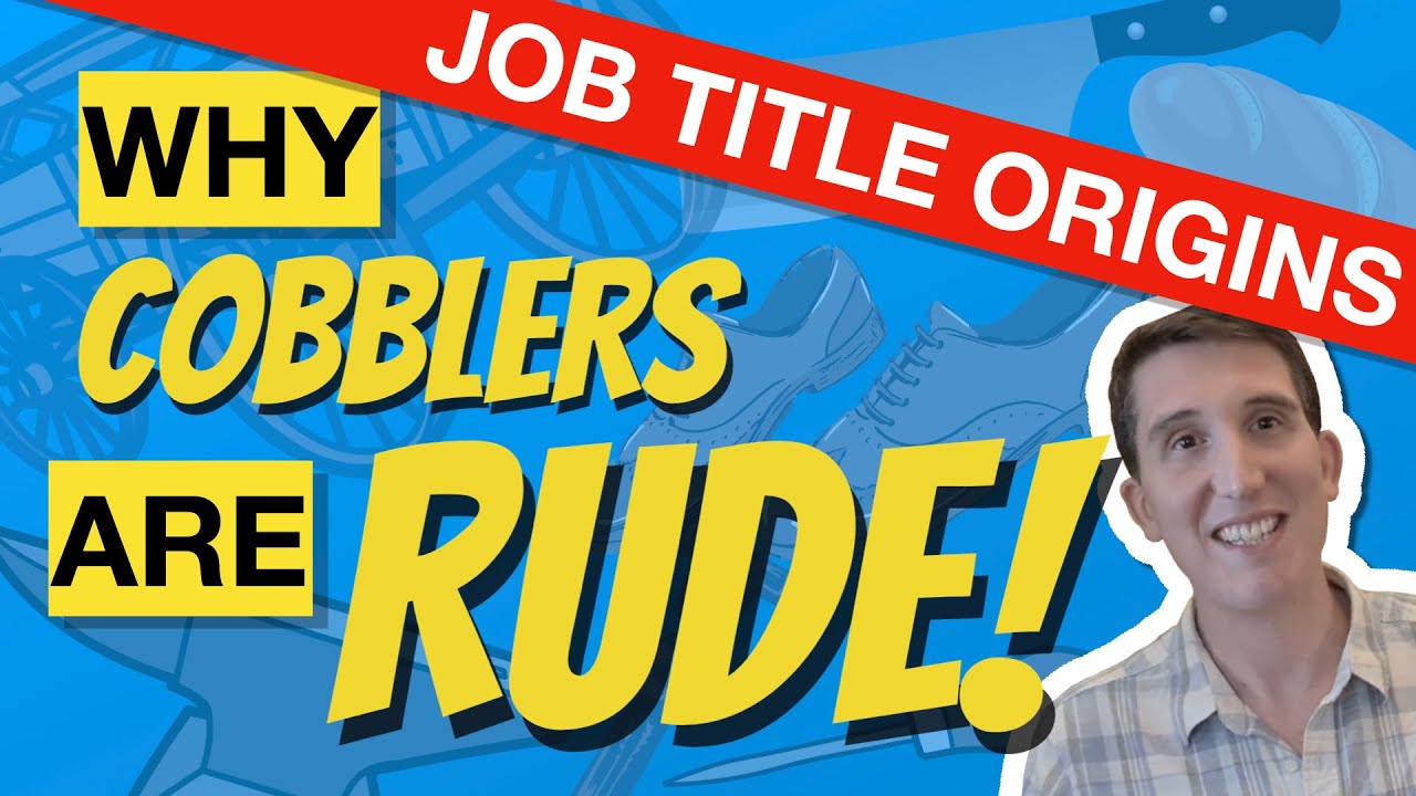 The cool stories behind our names for traditional trades