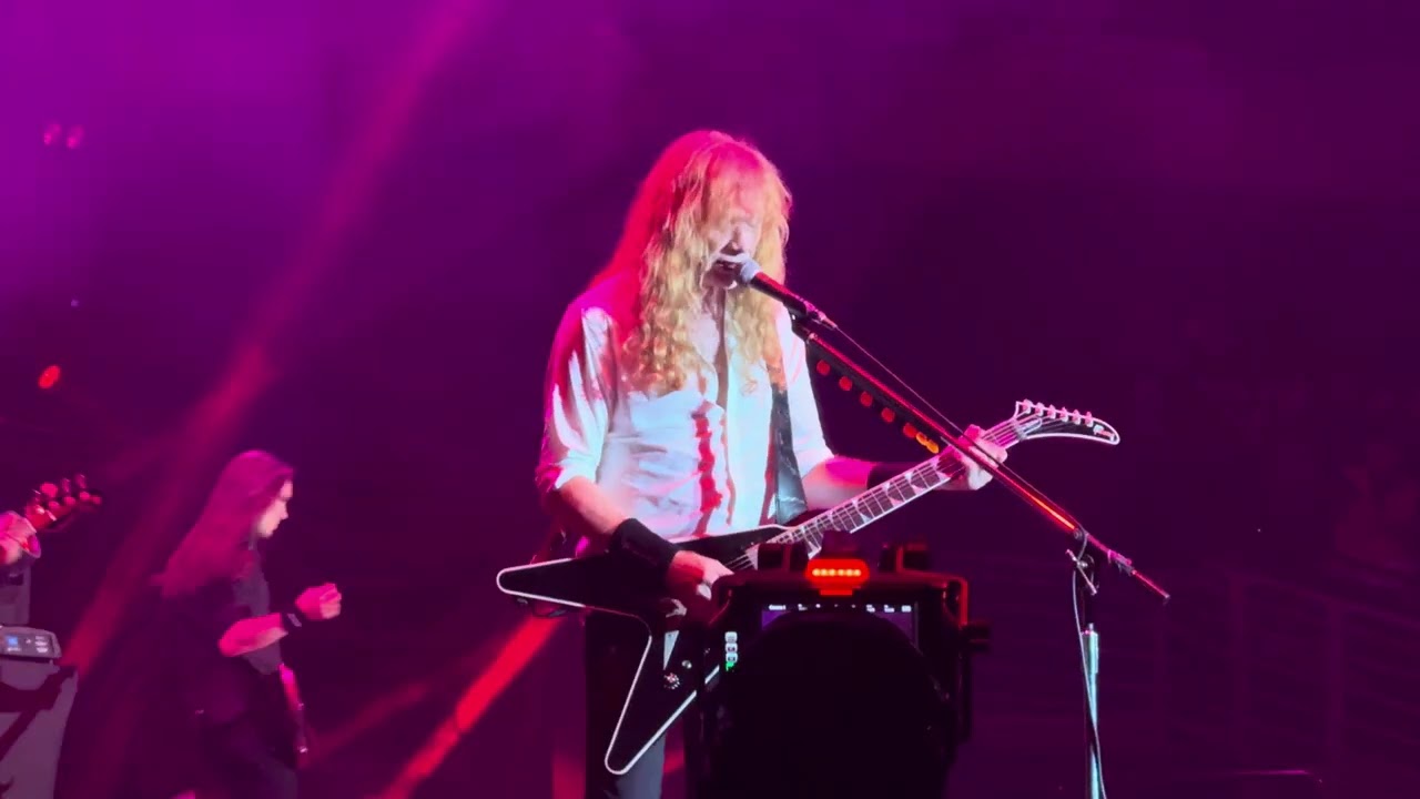 Megadeth - A Tout Le Monde @ Movistar Arena Chile 2024 4K HDR