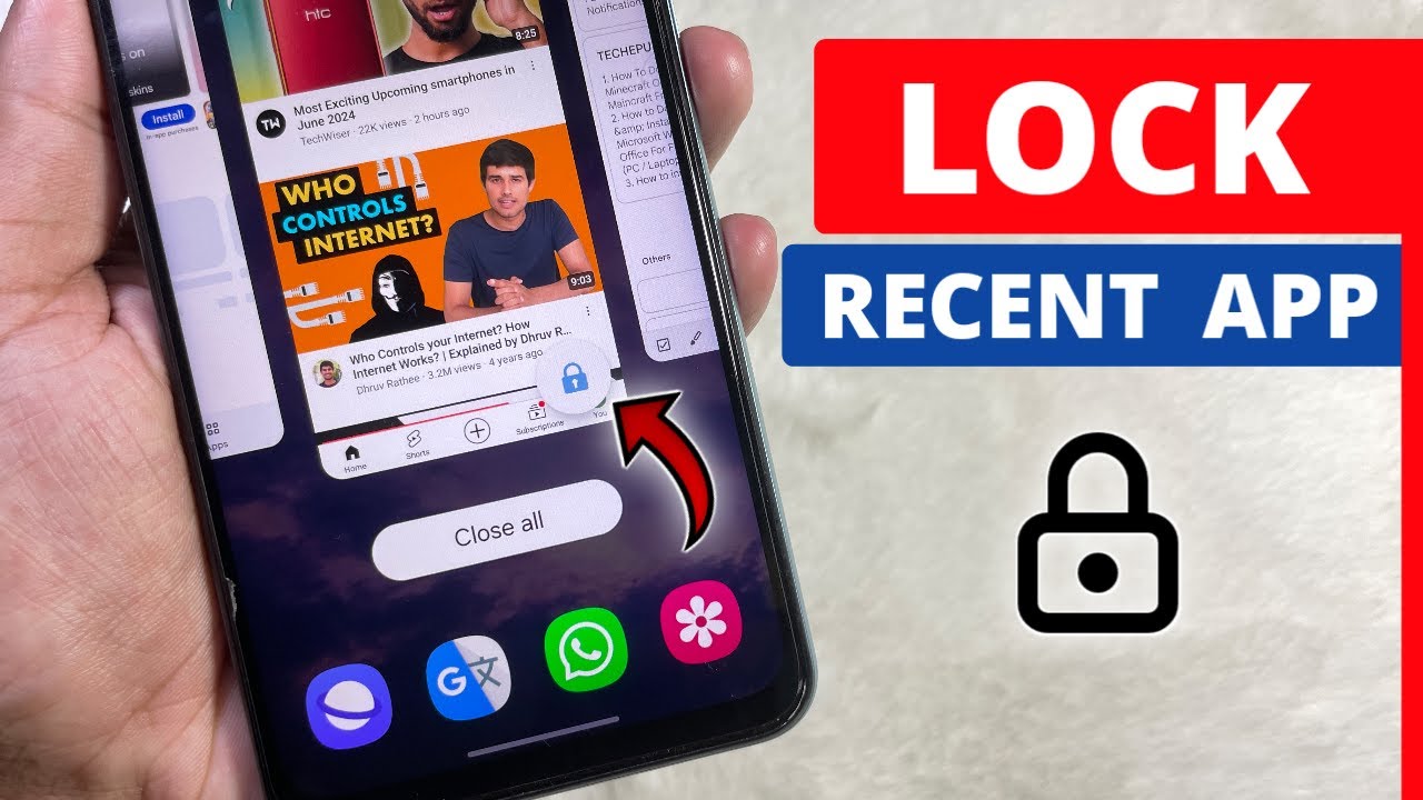 How to Lock Recent Apps in Samsung Phone - Full Guide