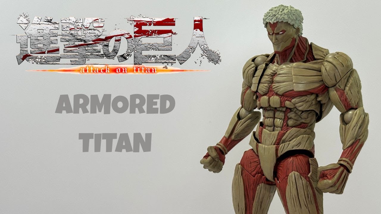 Amazing Yamaguchi Revoltech Armored titan Reiner (ITS PERFECT)
